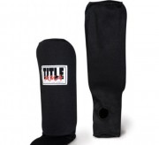 TITLE 8936 Щитки голеней и стоп TITLE MMA Slip-On Shin/Instep Guards фото